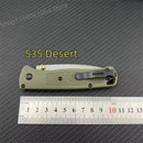 BM 535 Bugout Multi EDC折叠刀 Grivory刀柄 水滴头 超轻 户外狩猎露营钓鱼口袋工具