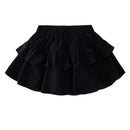 2025 Autumn and Winter New Girls Corduroy Skirt Children Trendy Cake Skirt Pleated Skirt with Safety Pants