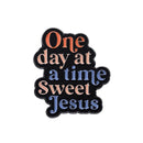 I Love Jesus Enamel Pin Christianity Religion Believers Live Forever Cross Easter Brooch Lapel Clothes Badge Love Faith Jewelry