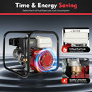 Gas-Powered 2-Inch 6.5HP 4-Stroke Gas Water Semi Trash Pump Gas-Power Water Irrigation Transfer Pump