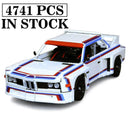 NEW Technical MOC-189726 3.0 CSL IMSA 1975 1:8 Scale M3 E30  Building Block Sports Car Assembly DIY Toy Boys Birthday Gifts