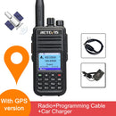 Retevis RT3S DMR数字对讲机业余无线电台对讲机专业业余双向无线电VHF UHF GPS APRS 5W
