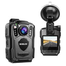 BOBLOV M5 Police Body Cam 1440P Body Mounted Cam 256G Bodycam Night Vision IP67 Dashcam 4200mAh Battery Body Camera GPS Recorder