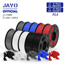 JAYO PLA PLA PLUS ABS PETG SILK Filament 1.75MM 10 Rolls / Set Refills Non-toxic PLA Meta 3D Printer Filament DIY Gift