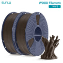 SUNLU 2KG Multiple Wood Filament Wood Texture PLA 3D Printer Filament 1.75MM 1kg/Spool Filament Fit Most FDM 3D Printers
