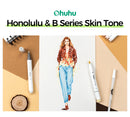 The Spectrum | Ohuhu Honolulu 36 Skin-Tone Alcohol Markers with Brush & Chisel Tips