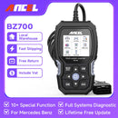 ANCEL BZ700 奔驰斯宾特Smart专用OBD2扫描仪 全系统诊断工具ABS SRS SAS机油复位汽车故障诊断仪