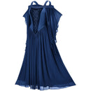 Medieval Witch Dress Women Halloween Carnival Party Fancy Dresses Cold Shoulder Butterfly Sleeve Cosplay Halloween Gothic Dress