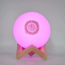 Muslim Arabic Koran Azan Clock Islam Night Light Wireless Bluetooth Speaker Quran Portable Bright Lamp Arab Islamic Holy Ramadan