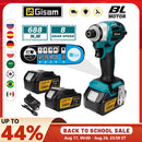 688N.m 1/4'' Brushless Electric Screwdriver Cordless Screwdriver Electric Drill Impact Driver Kit for Makita 18V Battery Pin