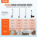SucceBuy 12V Linear Actuator 150MM 300MM 500MM 1000N Electric Linear Motor Controller Homeuse Mounting Bracket IP54 Protection