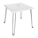 The Hearth Guardian | Stainless Steel Fire Pit Heat Deflector & Outdoor Fire Table