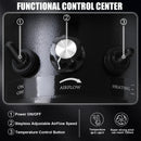 VickyHome Pet Dog Cat Grooming Hairdryers Professional 2800W Variable Speed Powerful Efficient Hair Fur Blower Dryer,3 Nozzles