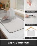 The Barista Base | Water-Absorbent Coffee Machine Mat & Dish Drying Pad