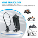 Rear View Mirror Reflector Adjustable Rotatable Handlebar Mirror Clear Rearview Electric Scooter Cycling Bicycle Accessorie