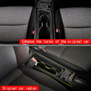 适用于丰田Yaris CROSS 2021 2022右舵碳纤维中控水杯架装饰盖贴纸