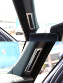 2 PCS Car A Pillar Air Conditioning Vent Trim Stickers ABS Chrome for Land Rover Range Rover Sport Vogue Discovery 5 Accessories