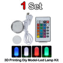 适用于Bambu Lab LED灯套件001硬件Bambulab灯套件LED灯零件模型3D打印零件