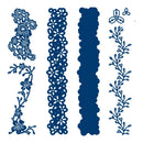 Hollowed Out Tattered Lace Hollow Love Mother's Day and Valentine's Day Metal Cutting Dies Scrapbooking Card Craft No Stamps