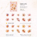 20pcs/lot Kawaii Stationery Stickers  A Poem of Flowers Junk journaling stickers Planner Decorative Mobile Scrapbooking Supplies