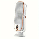 JKUOO Tower Fan Oscillating Fan, Desk Fan with 5-Speed Options,Quiet Cooling Bladeless Fan for Office Bedroom Home Desktop