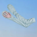 Sun Protection Ice Sleeve Gloves UV Protection Women Summer Driving Cycling Arm Sleeves Adjustable Cuffs Loose