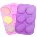 Easter Egg Molds Bunny Silicone Chocolate Egg Rabbit Bunny Molds for Baking Candy Jello Soap Egg Easter Party Cake Decorations