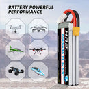 HRB 3S Lipo Batery 11.1v 1300mah 1500mah 1800mah 2200mah 3000mah 4000mah 5000mah 6000mah Lipo Battery for 3S RC Cars Drone Boat