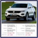 适用于大众汽车VW T-Roc 2017~2024 TRoc T Roc 改款前全覆盖防雾膜后视镜防雨防雾膜清洁