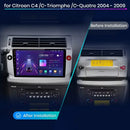 Junsun安卓无线CarPlay车载收音机，适用于雪铁龙C4凯旋C-Quatre 2004-2009，智能系统DSP SWC RDS GPS