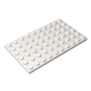 高砖 10个 MOC 板 6 x 10 兼容 3033 拼装颗粒积木零件 DIY积木块科技零件玩具