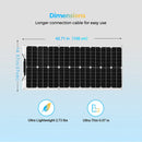 The Photon Drifter | 50W–120W Flexible Monocrystalline Solar Panel Kit