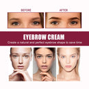 3Color Eyebrow Pomade Eyebrow Eyeliner Gel Waterproof Long-lasting Tinted Sculpted Brow Gel with Brush Eyebrow Stamp Pencil Kit