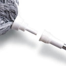 2.8m Long Handle Telescopic Pole Washable Extendable Duster Static Stainless Steel Bendable Brush Lengthen Roof Cleaning Tool