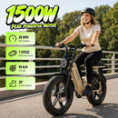 The Trailhead | 1500W Fat-Tire Electric Adventure Bike