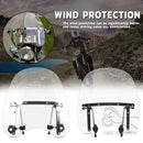 Universal Motorcycle 7/8" 1" Handlebar Deflector Windscreen Windshield Screen For Ducati Honda Harley Yamaha Wind Deflector