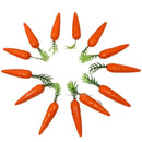 50/20/10/3Pcs Easter Decoration Simulation Carrot Artificial Mini Foam Vegetable Carrots Easter Ornament Home Decor Kids Gifts