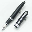 JINHAO X750 钢笔 圆形笔身 英文雕刻 抄写 书法 蘸水 金豪750 铜板体