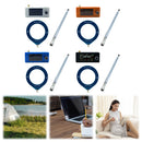 SI4732 0.5-108mhz Portable Radio 1.9inch IPS Screen LSB USB FM/AM Radio with Antenna All Band Radio Receiver HF SW MW VHF Radio