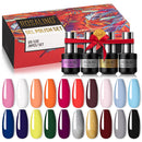 ROSALIND美甲套装 美甲工具套装 甲油胶半永久美甲套装 36W UV LED美甲灯 美甲机 甲油胶套装