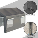 The Garrison | 10x20 FT Heavy-Duty Vehicle Shelter Canopy