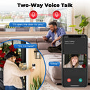 The Threshold Eye | 2.4GHz WiFi Smart Video Doorbell with Night Vision & 2-Way Audio