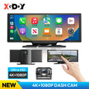 XGODY 4K高清触屏Carplay安卓自动行车记录仪 10.26英寸大屏无线电多媒体播放器