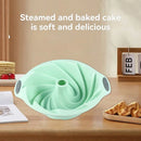 Silicone Cake Pan, Non-Stick Silicone Cake Mold for Homemade Cake and Bread Cake Molds Baking Large Silicone Molds Cakes