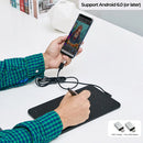 XPPen Deco Mini7 V2 Graphics Tablet 7*4.3 inch Digital Drawing Tablet 8 Key for Android Windows Mac Signature Online Learning