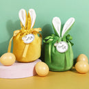 1pc Velvet Easter Bags Cute Bunny Gift Packing Bags Dropshipping Rabbit Chocolate Candy Wedding Birthday Party Decoration 2025