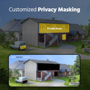ANNKE 8CH 5MP Lite Video Security System CCTV Kit With 3K 4X 5MP Built-in mic Waterproof Surveillance Cameras 5 IN1 H.265+ DVR