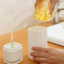 500ml Soap Dispenser for Kitchen Sink Countertop Dish Soap Dispenser Bathroom Pressing Hands Washing Soap Storage Container