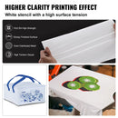 SucceBuy 20x24inch Screen Printing Kit Aluminum Silk Screen Printing Frames with High Tension Nylon Mesh