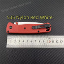 BM 535 Bugout Multi EDC折叠刀 Grivory刀柄 水滴头 超轻 户外狩猎露营钓鱼口袋工具